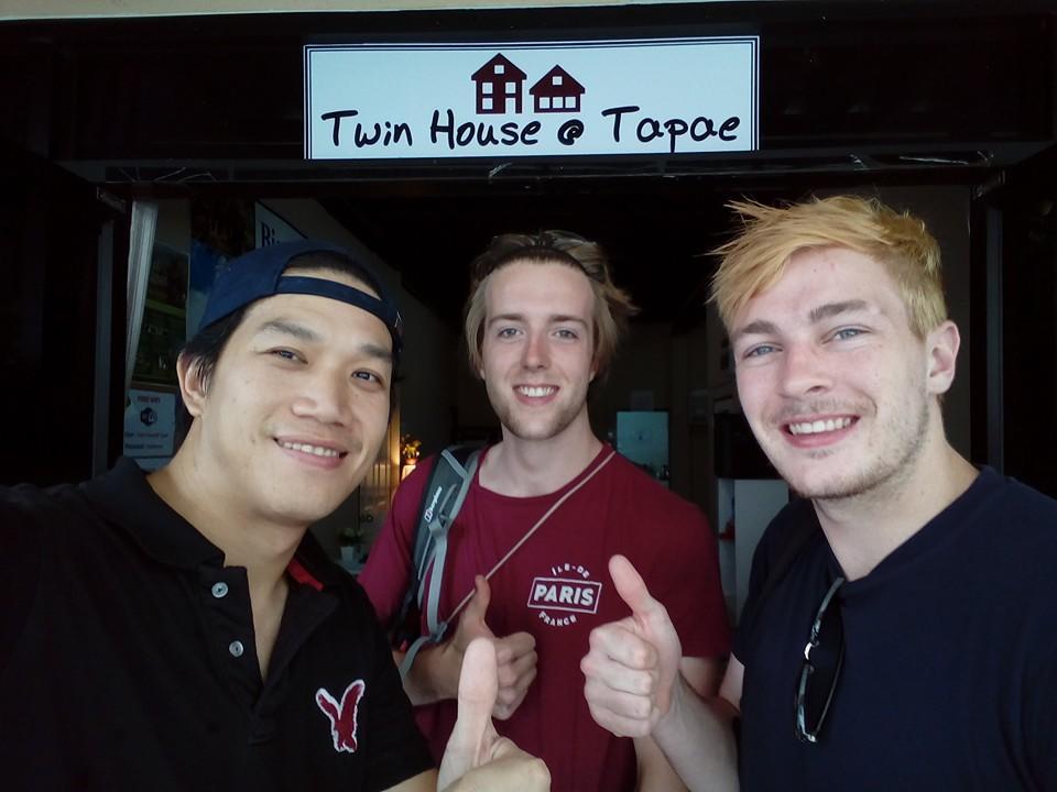 치앙마이 Twin House @ Tapae 호스텔 외부 사진